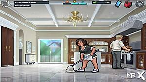 Na Summertime Saga essa milf acha pau perfeito pra 69 no escritório