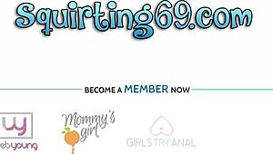 जीना वेलेंटीना और एलिसन रे ट्रिबिंग और फ्रेंच किस के साथ जंगली हो जाती हैं