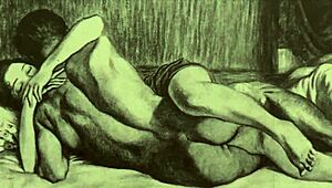 Vintage skisser antyder heta, förbjudna begär från det förflutna