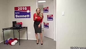 Het milf ger intensiv POV-runka