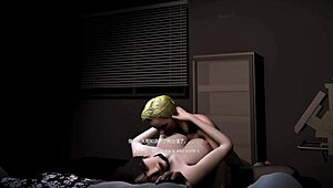 年轻妻子日常偷情，3D动作呈现！