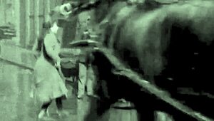 Kehidupan rahsia saya filem bisu vintaj dari era antik.