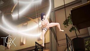 Juego hentai anime, Hinata Hyuga netorare folla en varias posturas con mamada, Naruto ¿miras?