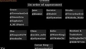 Hard dig action in 3D cartoon hentai