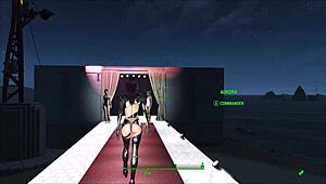 Adoro moda de Fallout 4 no Cyberpunk 2077