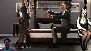 シン・ヒールズ4 セクシー巨乳と脚のフェティシゲーム！