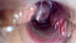 Виж това, оргазъм заснет вътре в путката отблизо