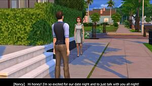 Девушка по соседству, глава 10, Vanessa Sims 4 зависимость растет