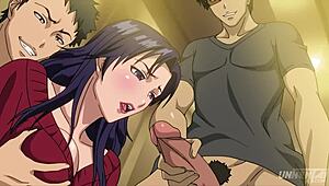 Husband discovers his wife’s secret as a hentai porn star.