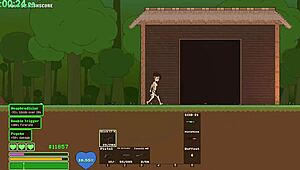 ジャングルで迷子、モンスターに捕まってスピードラン2パート1