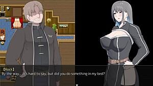 NTRKnight part 2 anime hentai oyununda vahşi sakso ve parmaklama 😈