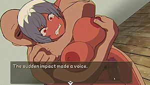 Hentai spel NTR rice del 3 med elfhora som knullas på jobbet