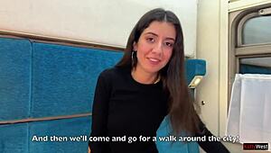 Ever Thought of Inviting a Random Guy on a Train to Drill My Backdoor in Public?