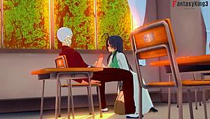 老师的秘密在《罪恶魔王NTR》疯狂第一章预告中揭开