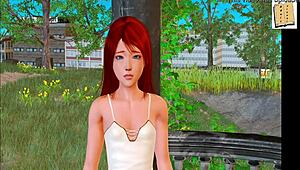 Моя новая семья пробует приключения 18+ в хентае