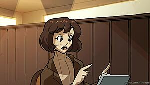 哇，看Tailblazer的性感女招待员第二部在公共场合！