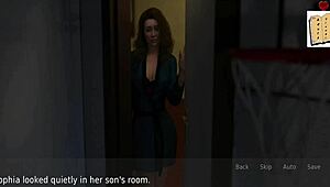 42歳の妻と継母、彼女のナughtyなゲームは?!