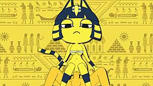 오리지널 앙카 애니메이션 헨타이 클립에서 원시적인 힘 폭발시켜