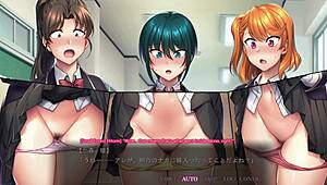 Pelajaran rahsia Saimin Seishidou dengan Suzu Rikawa dalam dubur dan blowjob 3some. Laluan 2 Ver 1.