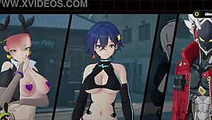 爽爆！和Nicole在《Zenless Zone Zero》里玩曲线猛干，feat Gumi！