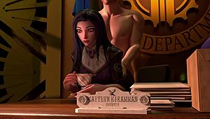 E aí, ação lésbica cartoon da Caitlyn tá insana!