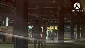 Casada pillada follando en público en vivo