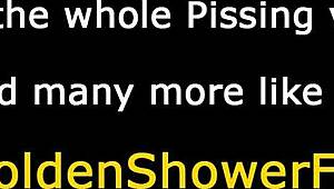 Strana troia appena pisciata, che scena selvaggia