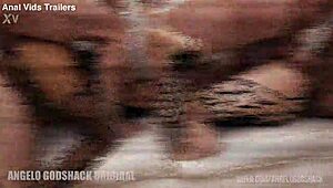 Ангелы хардкора 4 на 2 с Mia Trejsi. Двойное вагинальное, писс, растяжки, обмен спермой и глотание!