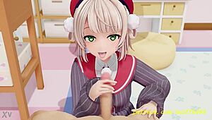 i can’t believe how hot this novr mmd uimama blowjob is in 3d hololive, it’s driving me crazy!