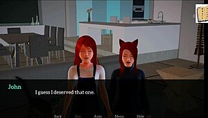 Keluarga Baru Saya 61: Tunggangan Liar dengan Tetas Besar dalam Aksi.