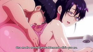La succubus MILF con tette grosse riceve un creampie in anime