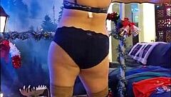 Xmas Reindeer Pussy Dance Turns Wild Tonight