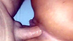 Branquinho Pounds Brunette's Tight Ass Hard