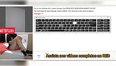 My girlfriend making strangers enjoy on random cam