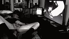 Fisting my ass in the dark shadows tonight