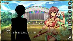 Taishi Ji performs erotic dance in Shinrenki Musou anime scene