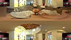 you ready for this blonde milf to show you the way with her big tits and ass in vr360?