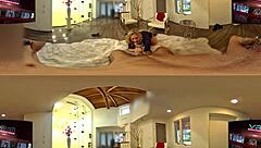 you ready for this blonde milf to show you the way with her big tits and ass in vr360?