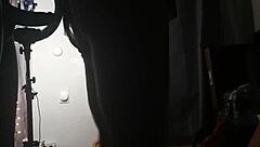 Angelg and Kuzz engage in passionate pussy sucking on a chair in this intimate scene