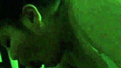 a teen eagerly swallows a fat big black cock