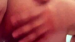 admiring perky tits up close