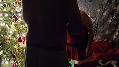 christmas photoshoot with feet fun