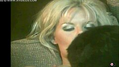 hot latina strokes cock and cums in mouth during anal blowjob