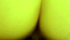 I'm riding my big white cock right now