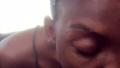 bre and her friend share a quiet moment together