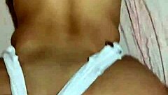 Fucking curly-haired babe in mini skirt to orgasm