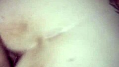 thick white girl bends over for big black cock doggystyle 😈