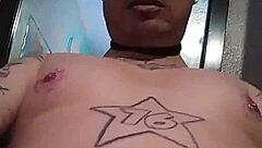 why does shemale slut natalie sin play with her feet alone?