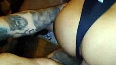 Linda moaned loudly on Allan Guerra Gomes' hard cock during their intense MMA session.