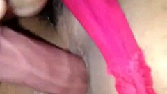 Gay guy in panties slides dildo deep! 😈